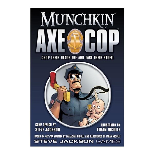 Munchkin Axe Cop Tabletop Board Game Kids/Family 10y+