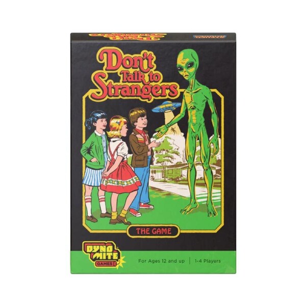 Steven Rhodes Don't Talk To Strangers Board Game Family Play Night 12y+