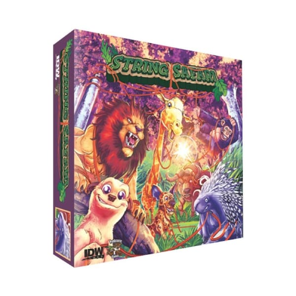 String Safari Strategy Board Game Kids/Family Fun Play Night 6y+