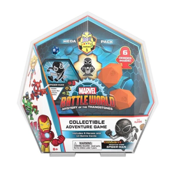 Battleworld Mega Pack S1 Spider-Man Negative Zone Board Game Kids 6y+