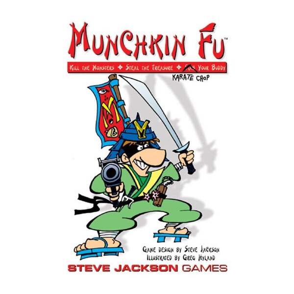 Munchkin Fu Card Game Revised Family Play Night 10y+