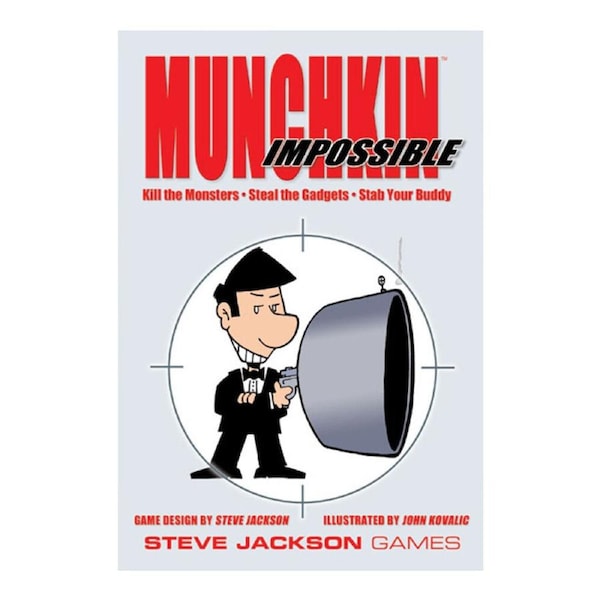 Munchkin Impossible Card Game Family Play Night 10y+