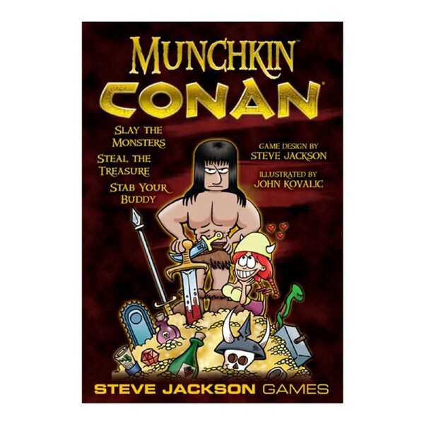 Munchkin Conan Tabletop Card Game Kids/Family Night 10y+