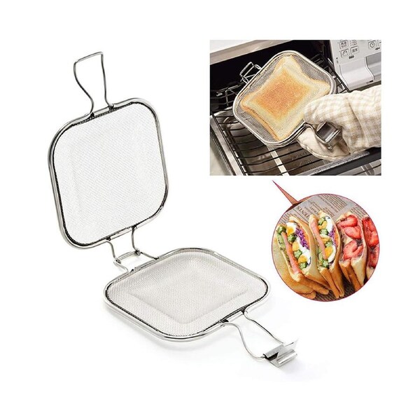Stainless Steel Baking Rack Bread Sandwich Grilling Net Cooling Rack for Home Baking Tools