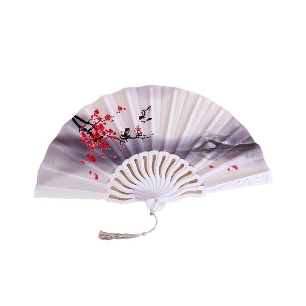 Folding Fan Glossy Texture Handheld Fan Home Supply-J - J