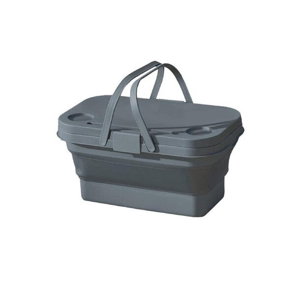 Foldable Picnic Basket - Beige