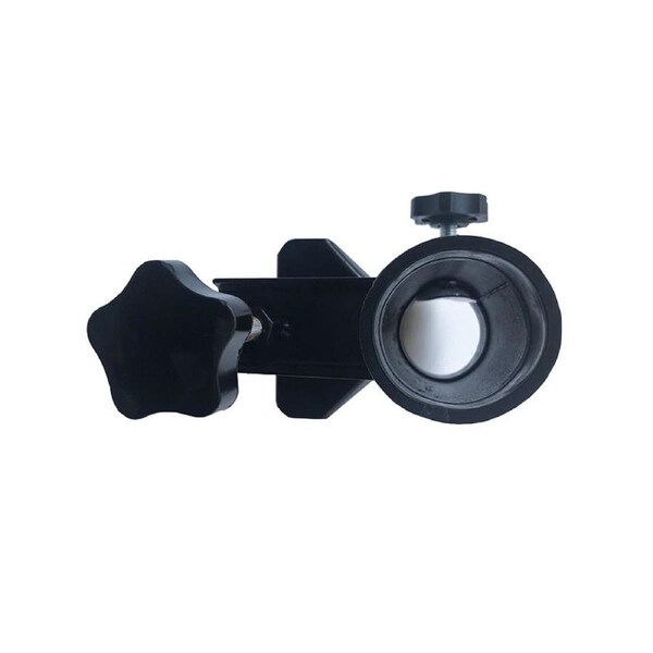 Parasol Holder for Square Balcony Railing Patio Umbrella Support Stand Bracket-Black