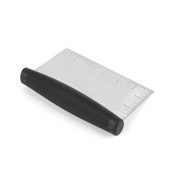 Multi Purpose Bench Scraper Stainless Steel Pizza Dough Scraper Chopper Dough Cutter for Bread and Pizza Dough