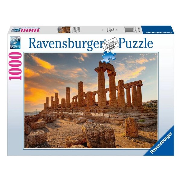 Ravensburger Valley of the Temples Agrigento Italy 1000 Piece Jigsaw Puzzle