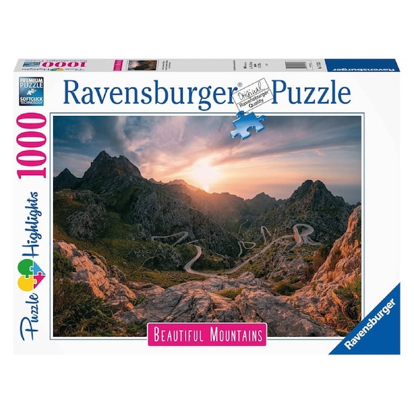Ravensburger Puzzle Highlights Serra De Tramuntana Mallorca 1000 Piece Jigsaw Puzzle