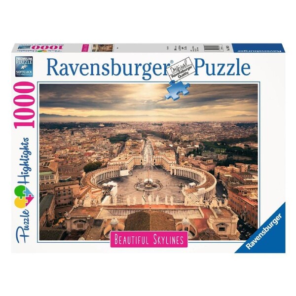 Ravensburger Beautiful Skylines Rome 1000 Piece Jigsaw Puzzle