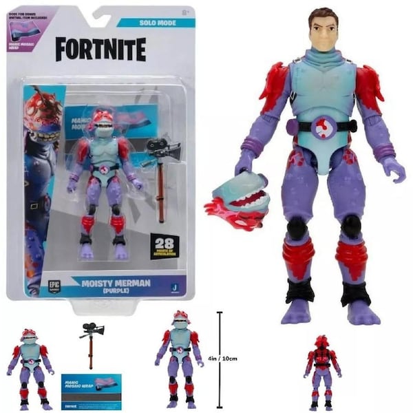 Fortnite Moisty Merman Action Figure Battle Series Ages 8 New Toy