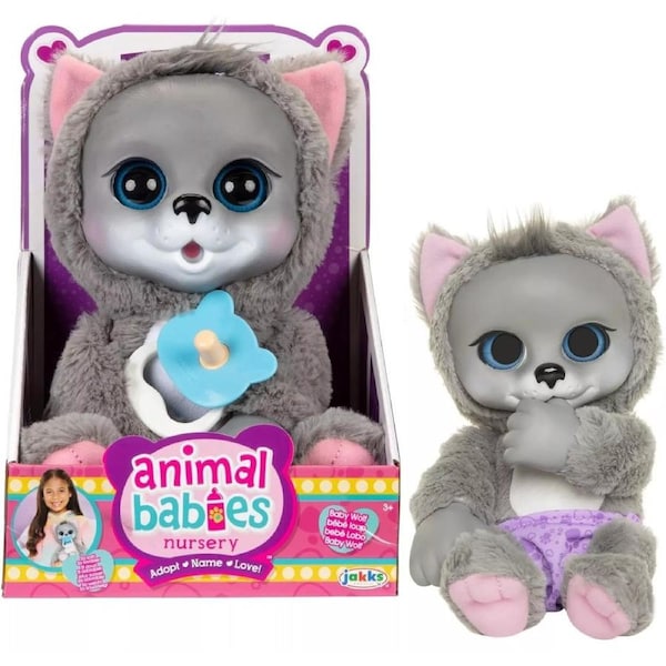 Animal Babies Nursery 14 Inch Deluxe Koala Plush Doll Diaper Ages 3+ New Toy