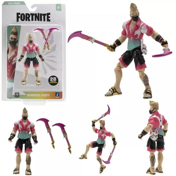 Fortnite Summer Drift Action Figure Battle Ready Ages 8 New Collectible