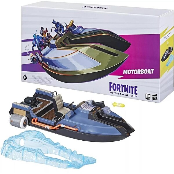 Fortnite Victory Royale Series Motorboat Deluxe Collectible Vehicle Ship Boat