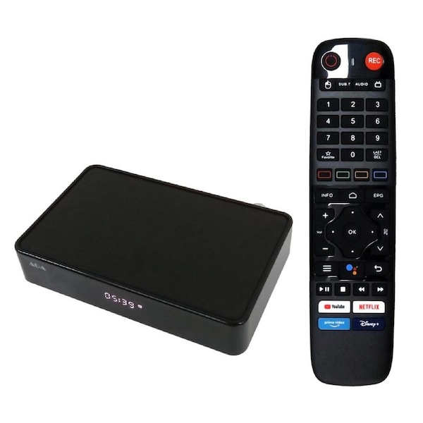 AOA 4K DVB-T2 H.265 PVR Set Top Box Smart 4+32G with BT Remote