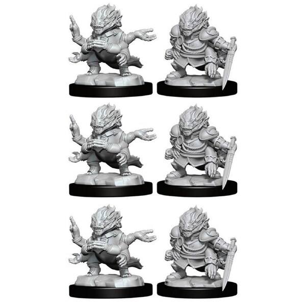 3x 2pc Starfinder Deep Cuts Unpainted Miniatures Skittermander Envoy