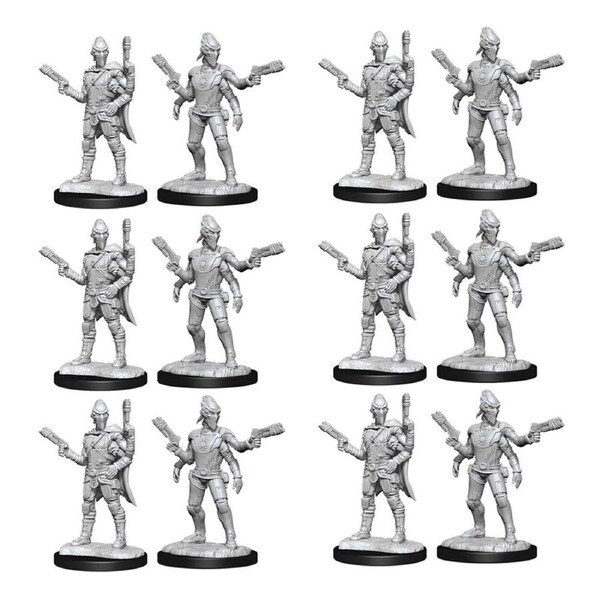 6x 2pc Starfinder Deep Cuts Unpainted Miniatures Kasatha Operative ...