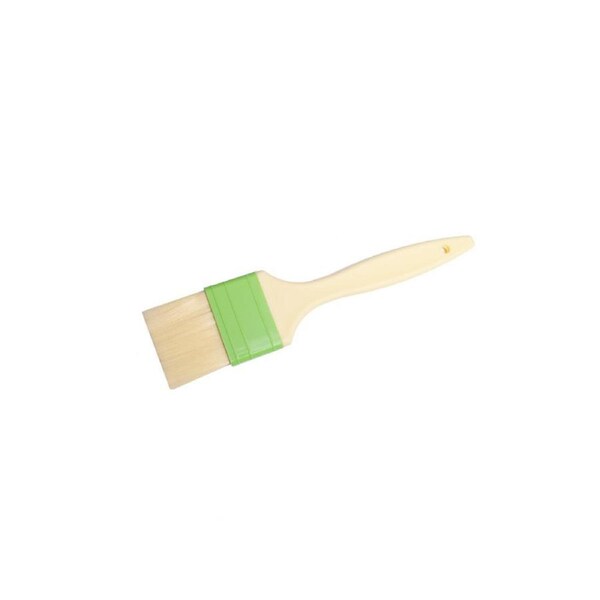 Anti-slid Pastry Brush Ergonomic Hanging Hole Design Plastic Density Brushing Spice Brush for Home-M
