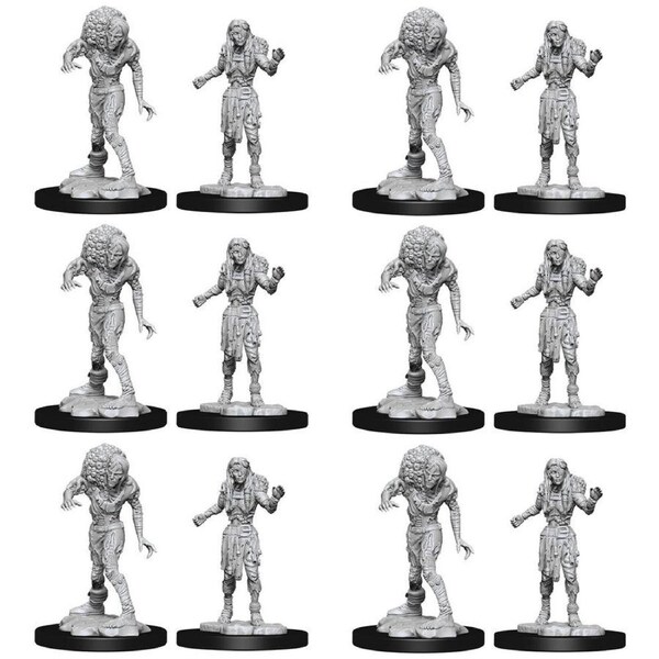 6x 2pc Dungeons & Dragons Nolzur's Marvelous Drowned Assassin & Drowned Asetic