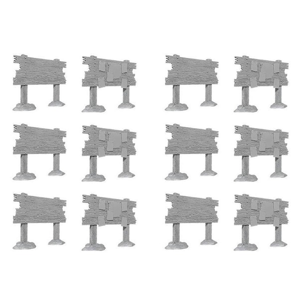 Wizkids Deep Cuts Unpainted Miniatures Bounty Board Figure Collectable