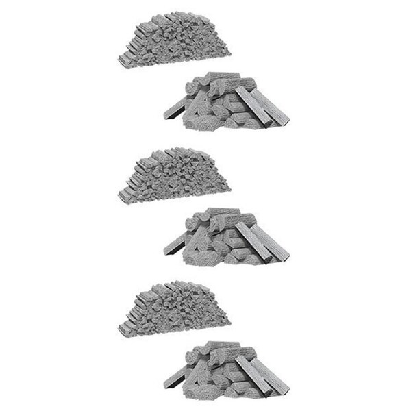 Wizkids Deep Cuts Unpainted Miniatures Piles of Wood Figure Collectable