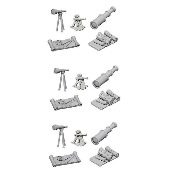 Wizkids Deep Cuts Unpainted Miniatures Navigators Pack Figure Collectable