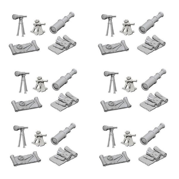 Wizkids Deep Cuts Unpainted Miniatures Navigators Pack Figure Collectable