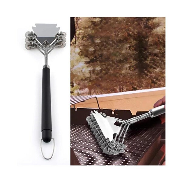 BBQ Cleaner Grill Brush and Scraper Safety Bristle-Free Grill Brush