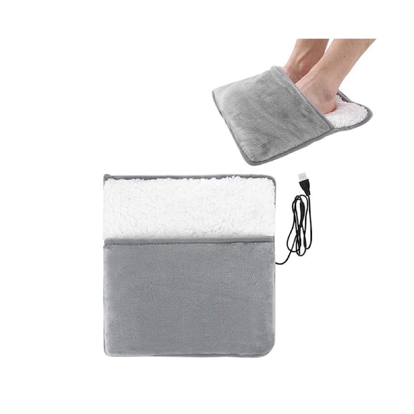 USB Electric Heating Feet Warmer Heated Hands Warmer Winter Foot Heating Pad