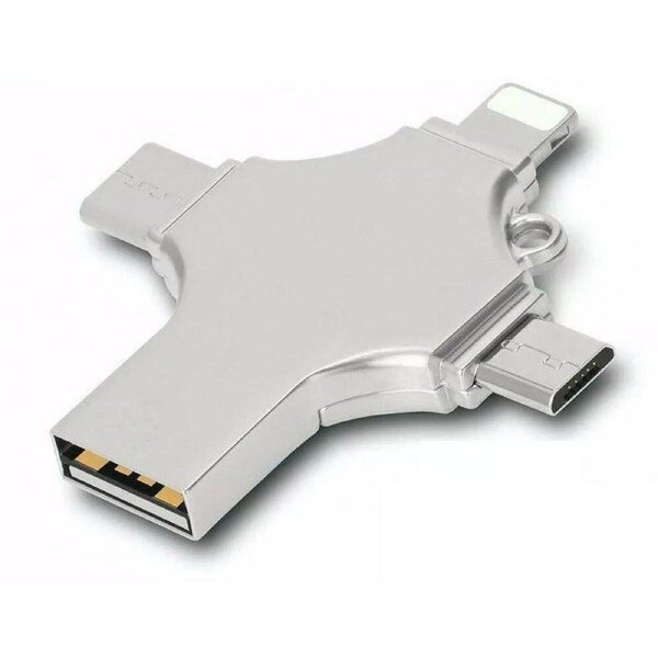 1TB USB 3.0 Flash Drive 4 in 1 Memory Stick For iPhone iPad Android PC Type-c