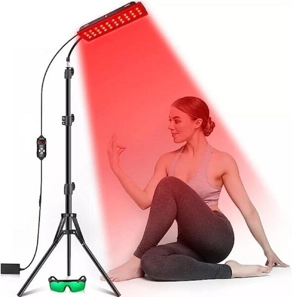 Infrared Light Therapy Lamp 660nm & 850nm LED Red Light Device for Pain Relief