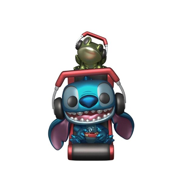 Funko Disney Lilo & Stitch Gamer Stitch Metallic Pop! Vinyl Figure