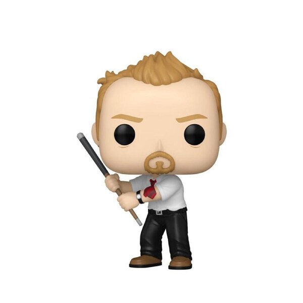 Funko Shaun Of The Dead Shaun With Pool Cue Pop! Vinyl Figure