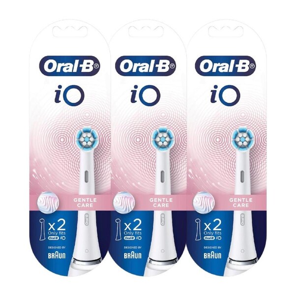 Oral-B iO Toothbrush Head Replacement Gentle Clean 6 pack