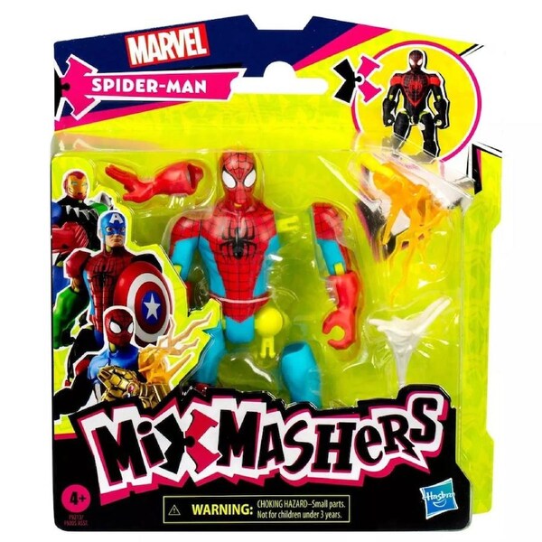 Mix Mashers Marvel Spider-Man Action Figure