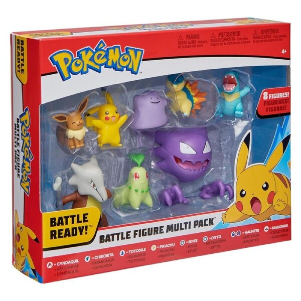 Pokemon Battle Figure Multi Pack Action Figure 8 Pack (Cyndaquil)