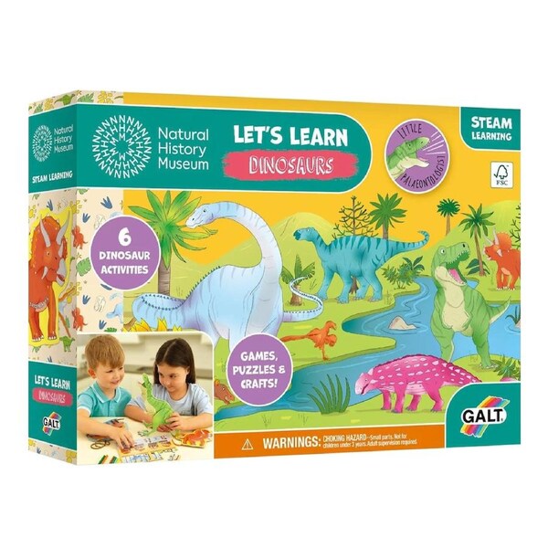 Galt Let's Learn Dinosaurs Activity Kit