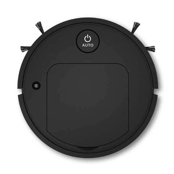 JOYBUY 2024 New 5 in 1 Robot Vacuum Cleaner USB Rechargeable Automatic Cleaning Sweeper Wet Mop Vacuum Cleaner black