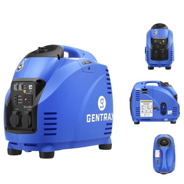 GENTRAX GT2500 Inverter Generator 2.5KW 100% Pure Sine Wave Portable for Camping Home