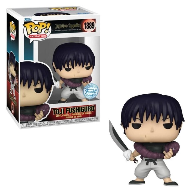 Jujutsu Kaisen Toji Fushiguro US Exclusive Funko POP! Vinyl