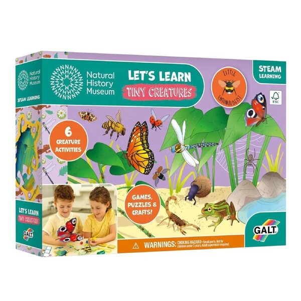 Galt Let's Learn Tiny Creatures Activity Kit