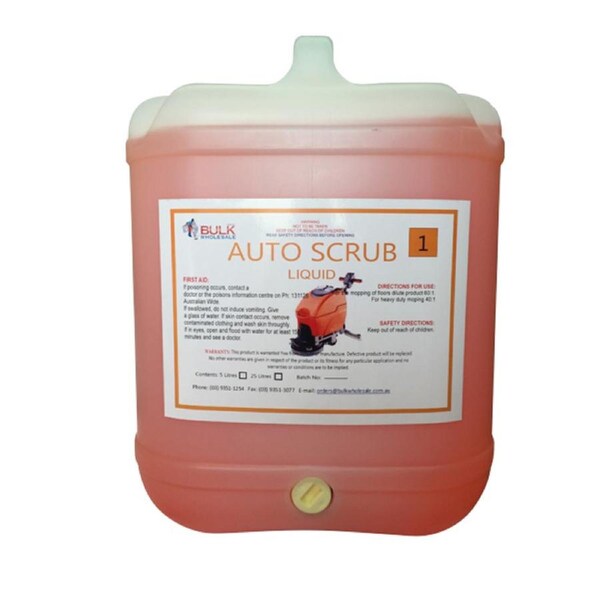 Bulk Blendz Auto Scrub Floor Scrubbing Liquid 20 Litre
