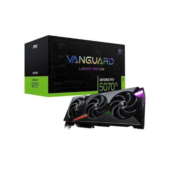 MSI RTX 5070 Ti VANGUARD SOC LAUNCH EDITION Graphics Card