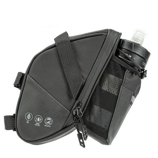 1.5L Bike Seat Bag Mountain Bicycle Tail Pouch Waterproof Kettle Storage Bag