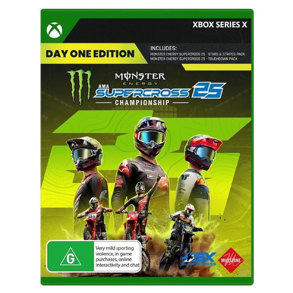 Monster Energy Supercross 25 Day One Edition (Xbox Series X)