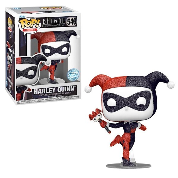 Batman the Animated Series Harley Quinn Diamond Glitter Funko POP! Vinyl