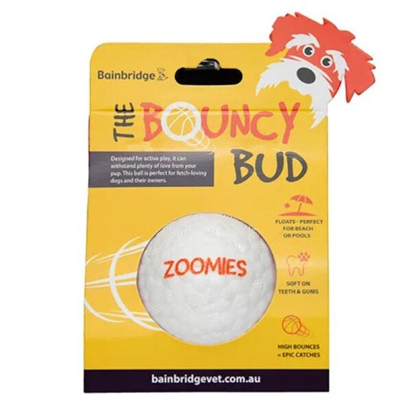 The Bouncy Bud Zoomies Range Dog Toy
