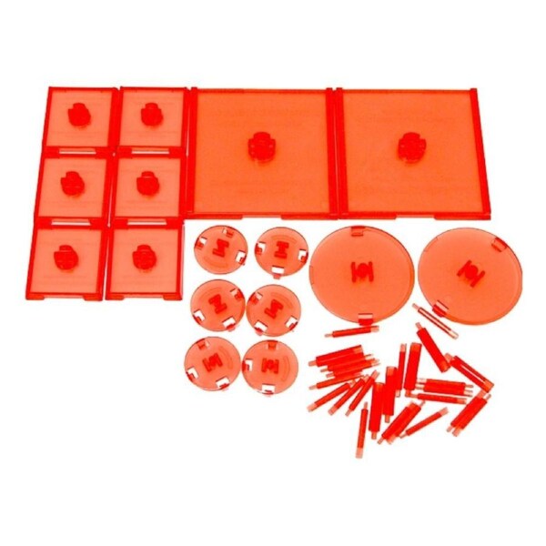 Dungeons & Dragons Attack Wing Base & Pegs Set Kids/Adult Toy Accessory Red