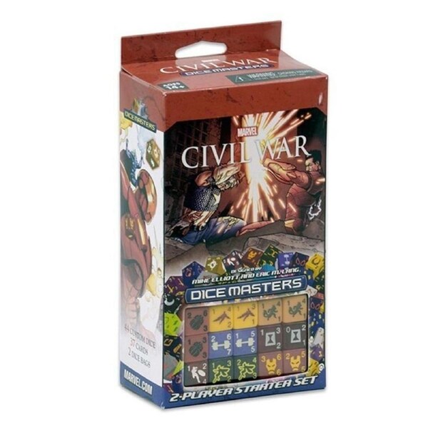 Dice Masters Marvel Civil War Starter Kids/Children Tabletop Card Game 14y+